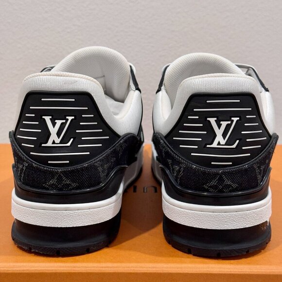 Louis Vuitton LV Trainer Men's Sneaker Black and White - Picture 7 of 10